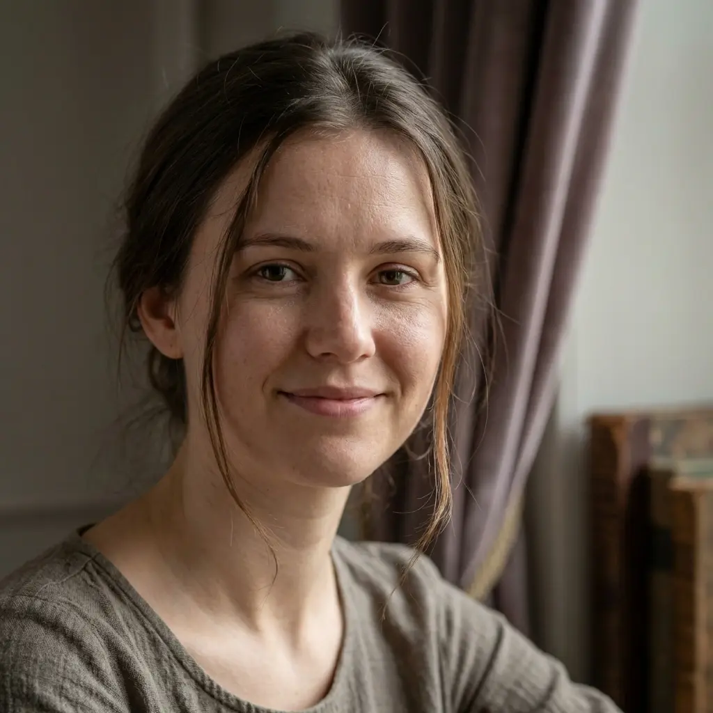 After: clear face restored by AI unblur tool